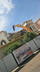 هدم وترحيل المخلفات في الرياض